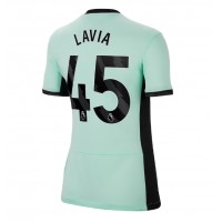 Koszulka piłkarska Chelsea Romeo Lavia #45 Strój Trzeci dla kobiety 2023-24 tanio Krótki Rękaw